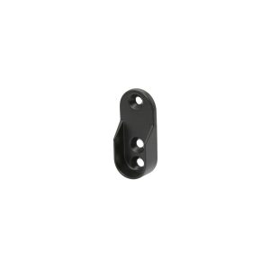 SOPORTE LAT OVAL NEGRO ZAMAK
