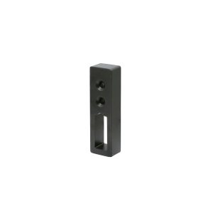 SOPORTE P/CAÑO RECTANG.NEGRO