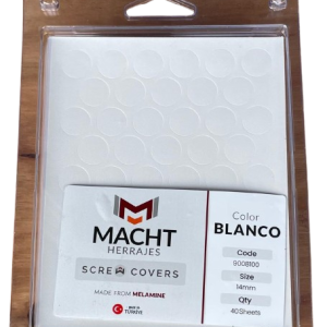 TAPA ADHESIVA BLANCA X 100