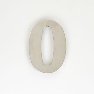 NUMERO ACERO 120 MM CERO
