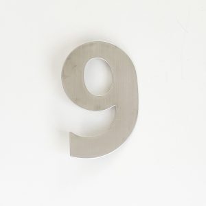NUMERO ACERO 120 MM NUEVE